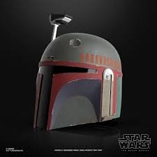 STAR WARS BOOKS BOBA FETT BLACK SERIES HELMET