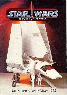 STAR WARS Finnish POTF catalogue