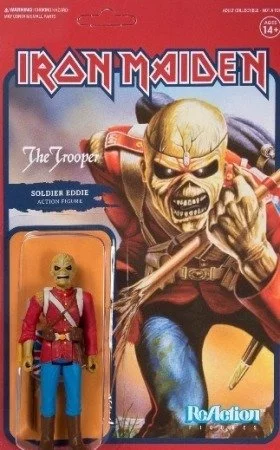 SUPER 7  Iron Maiden ReAction The Trooper 10cm