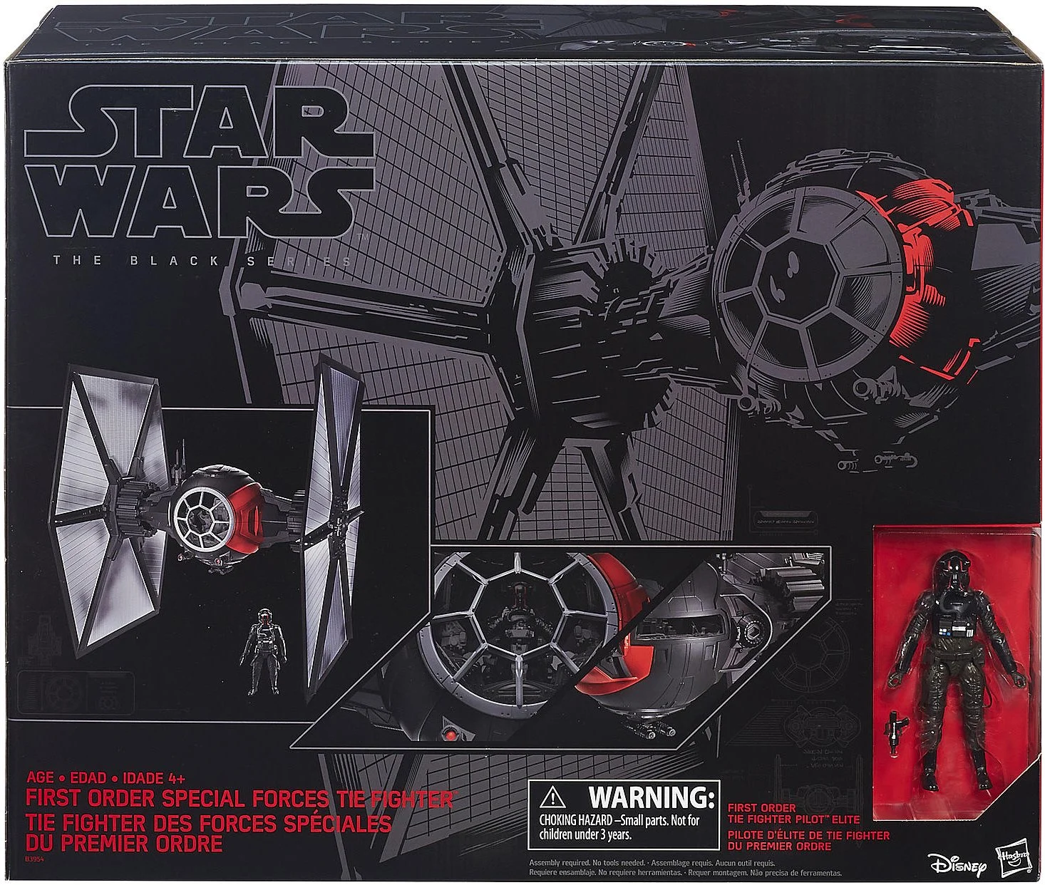 HASBRO STAR WARS - Black Series Tie Fighter