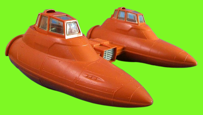 STAR WARS VINTAGE CLOUD CAR