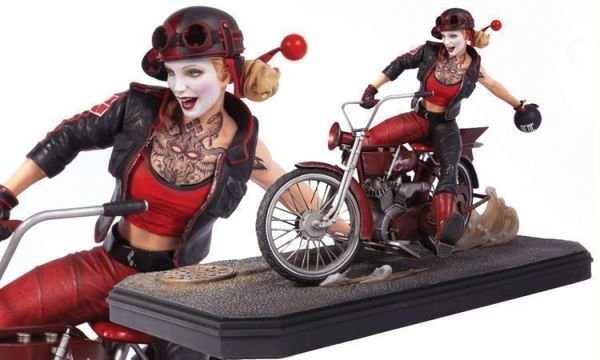 Gotham City Garage Statue Harley Quinn