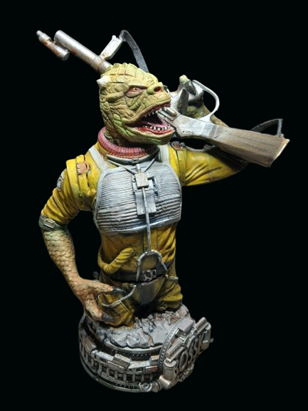 STAR WARS BOSSK BUST CUSTOM