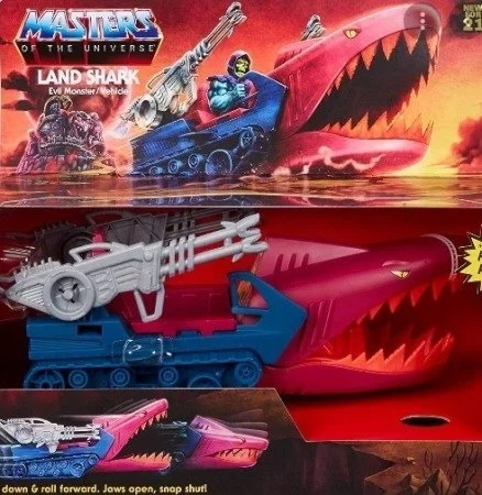 HEMAN MOTU - LAND SHARK - ORIGINS