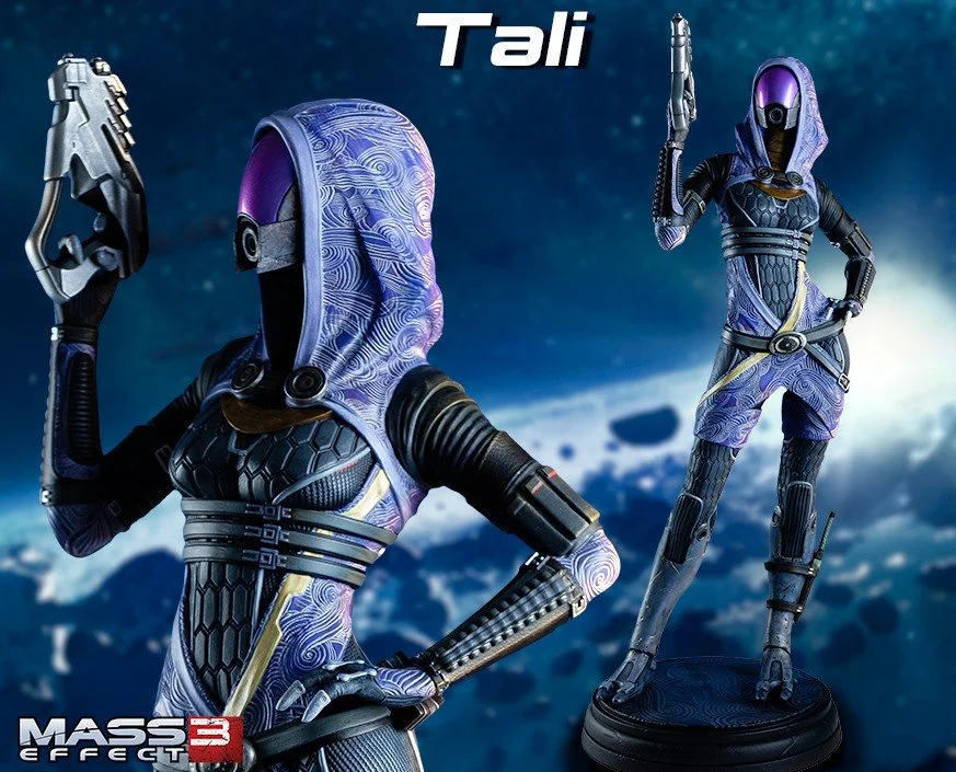 MASS EFFECT TALI ZORA statue