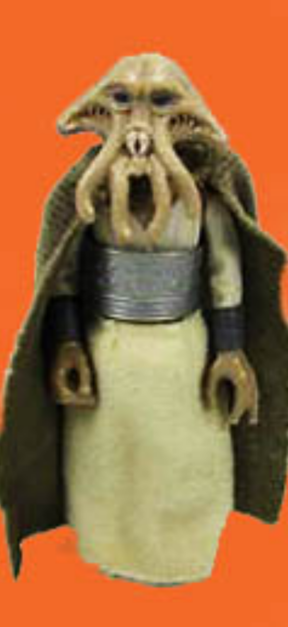 STAR WARS VINTAGE SQUID HEAD