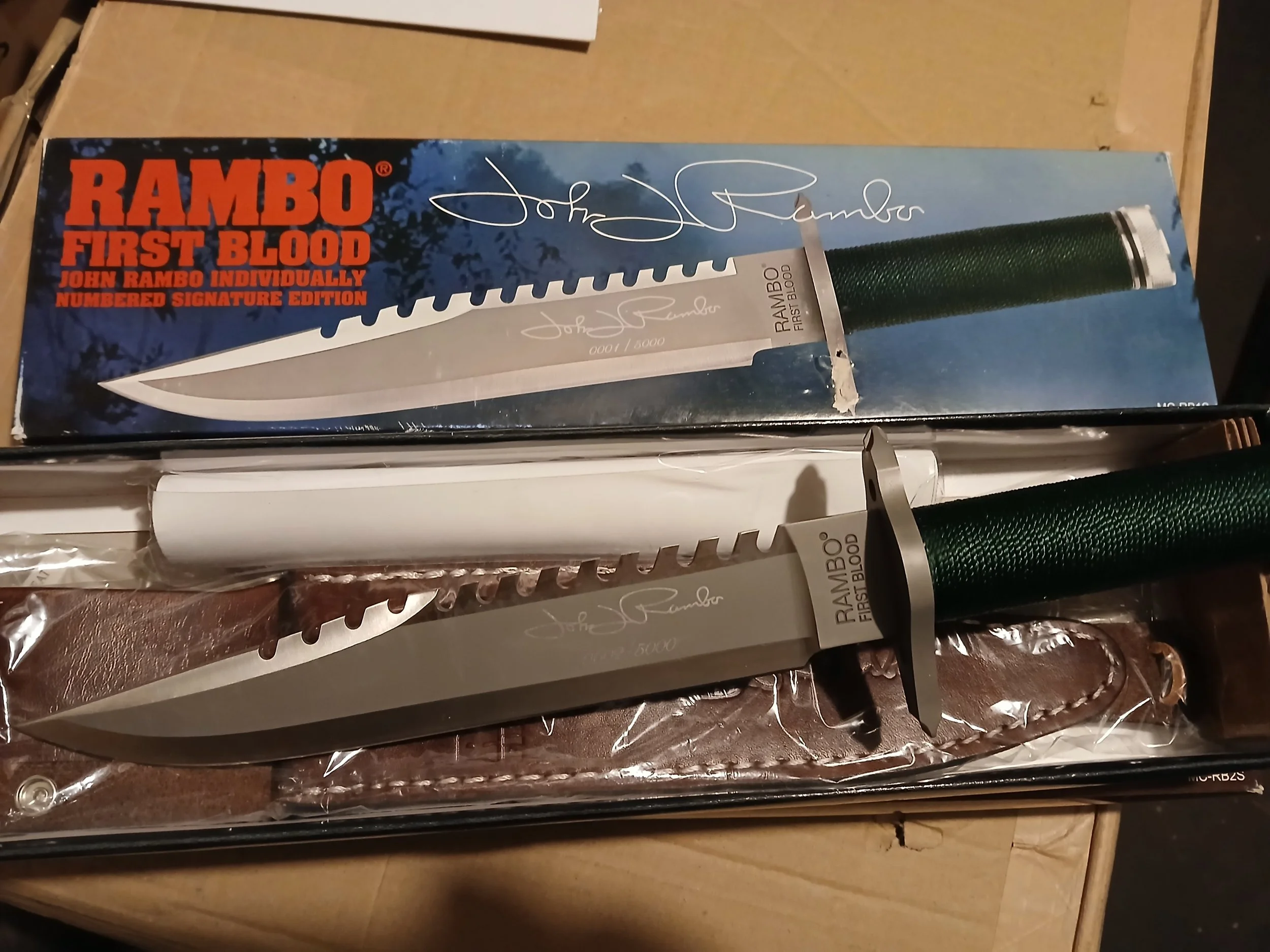 RAMBO first blood knife prop replica