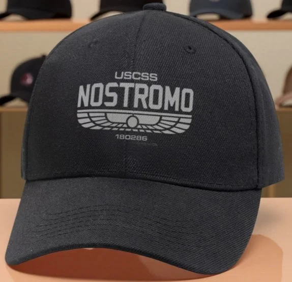 NOSROMO ALIEN CAP grey logo