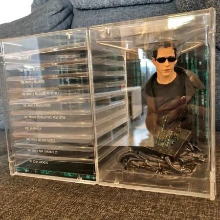 MATRIX DVD BOXSET with NEO bust