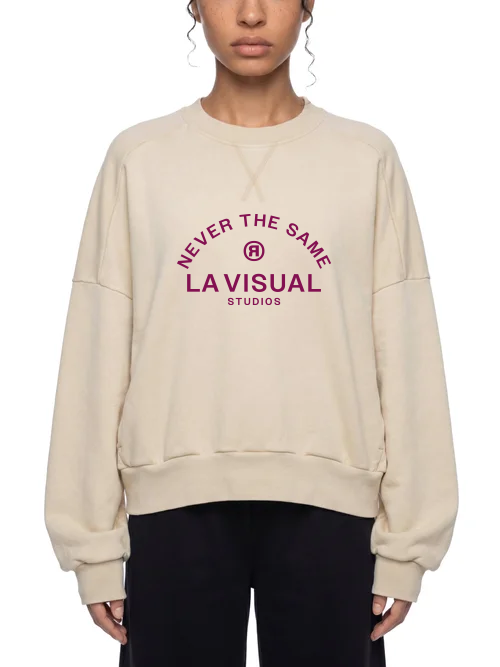 Unisex Mineral Wash Boxy Sweatshirt