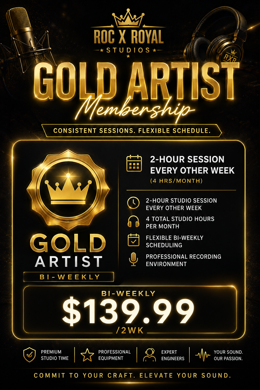 GOLD ARTIST (Bi-Weekly)