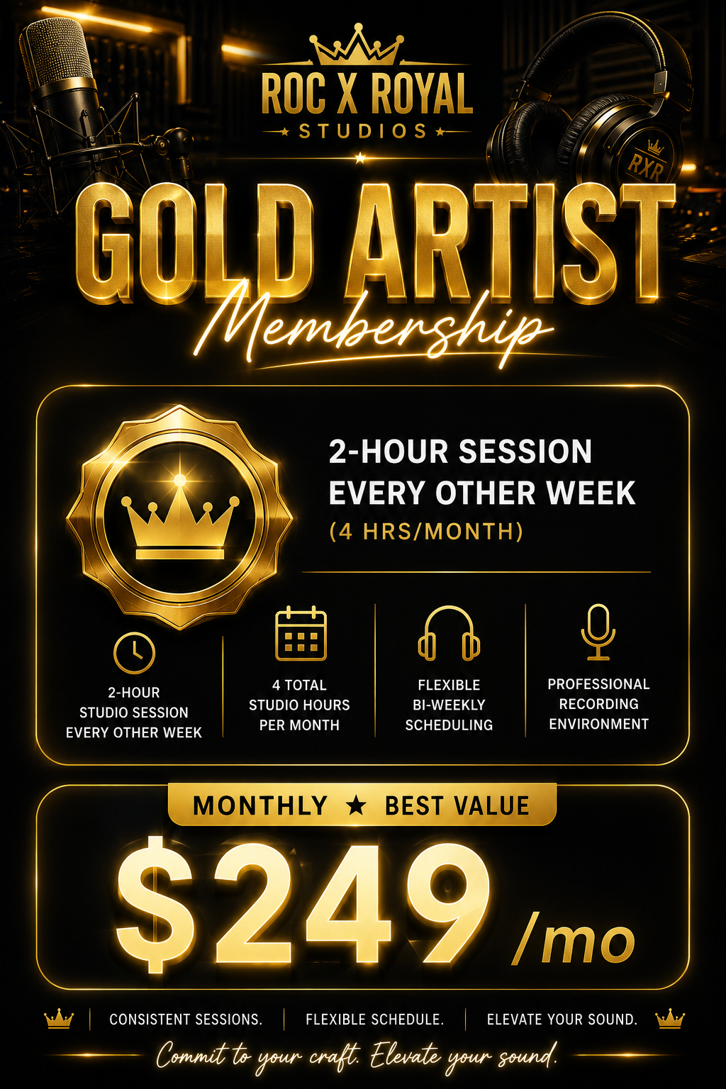GOLD ARTIST (Monthly)