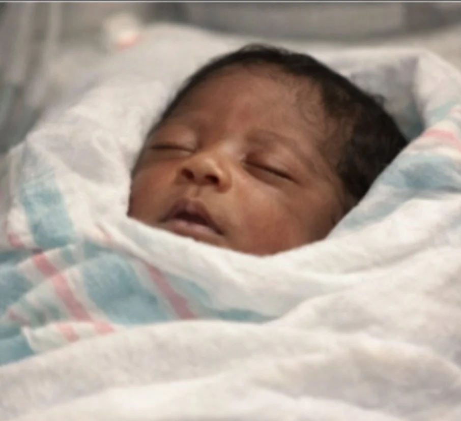 Vision Roberson in the NICU 1992.