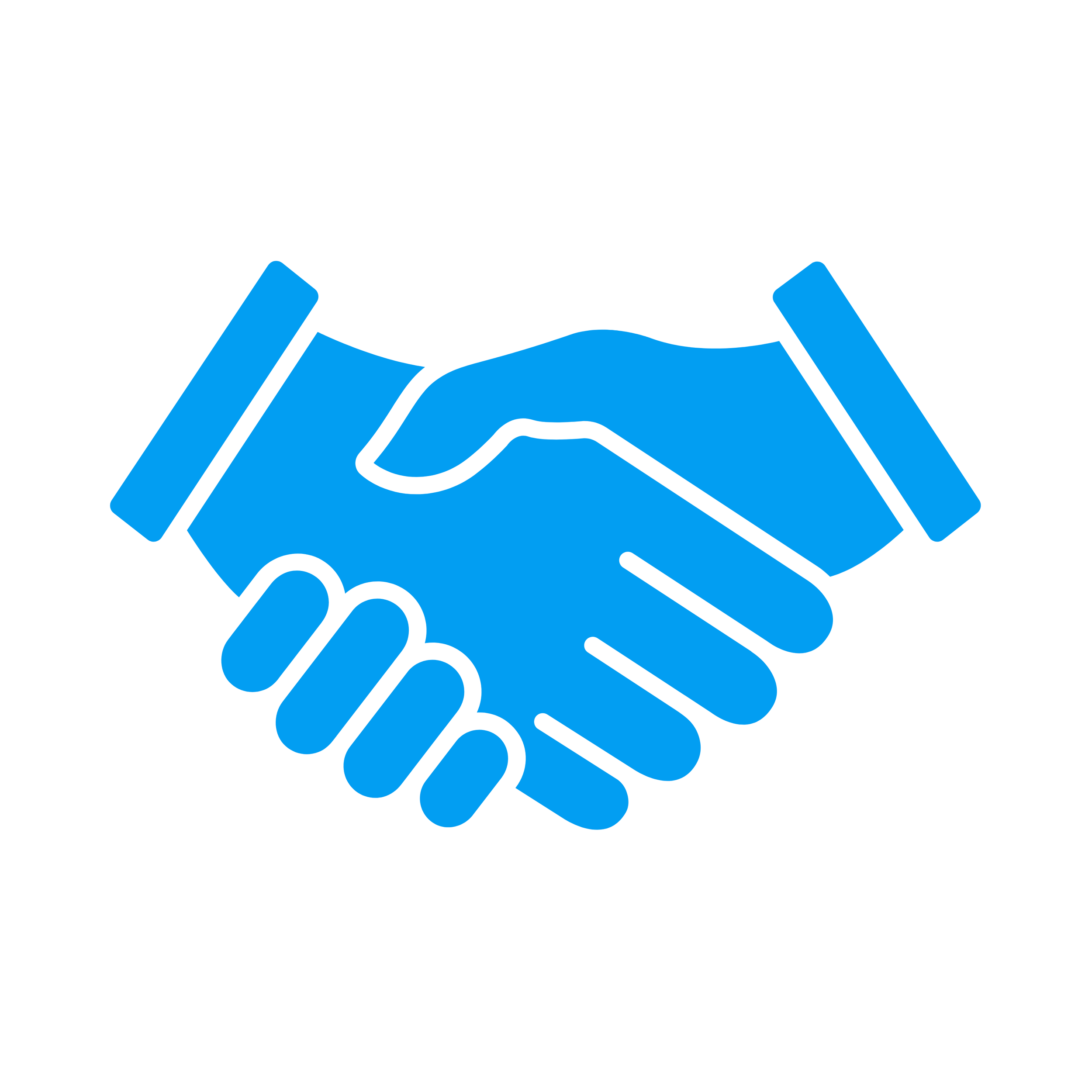 Handshake icon representing a chemistry call for new client introductions and connection