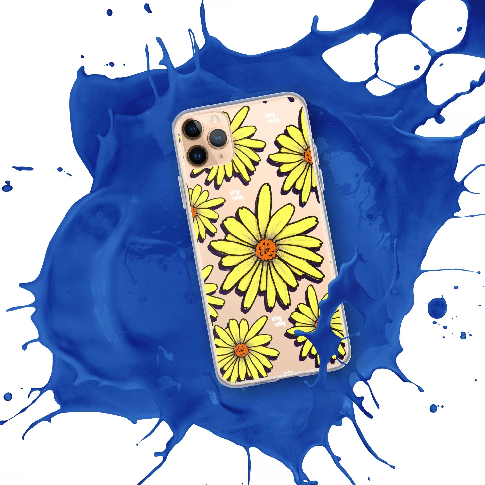 Yellow Flower Clear Case for iPhone®