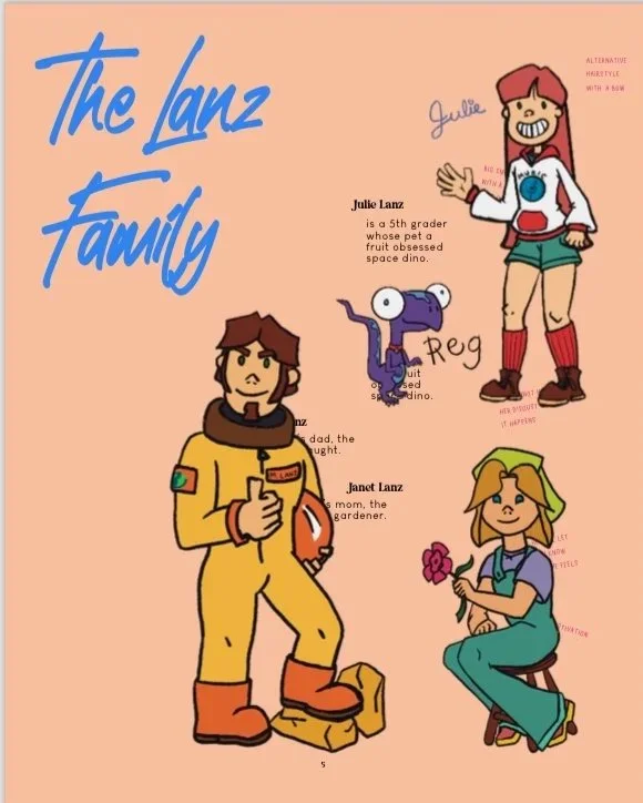 Original Character: The Lanz Family