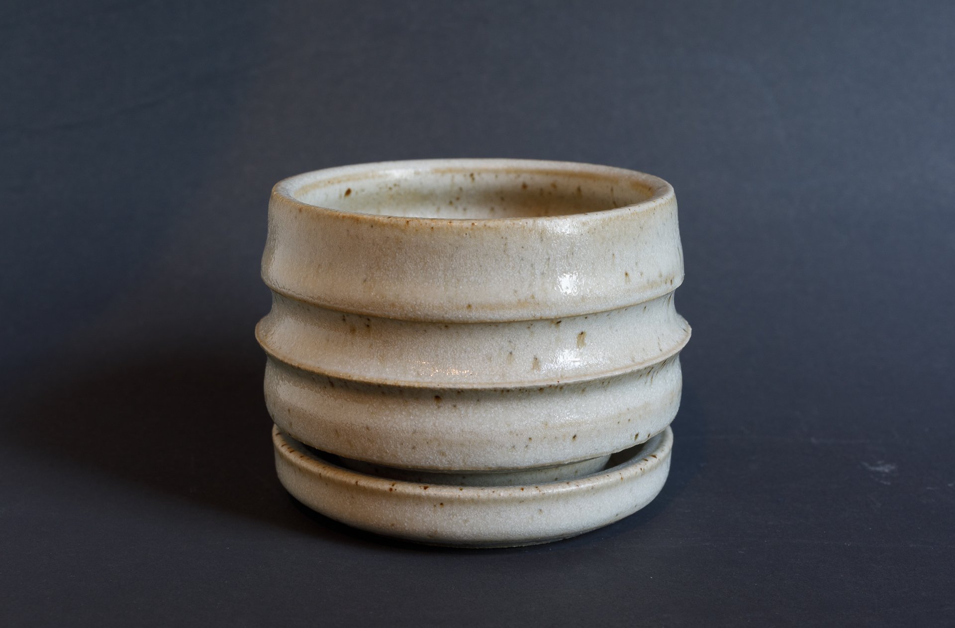 Cup and Saucer, Cone 11 Stoneware, 2025