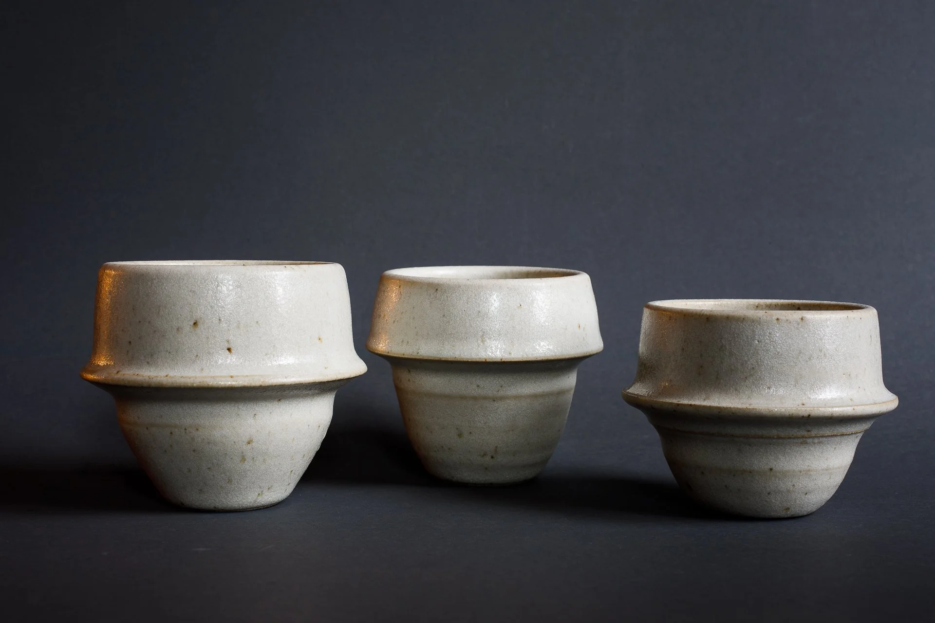Family of Cups, Cone 11 Stoneware, 2025