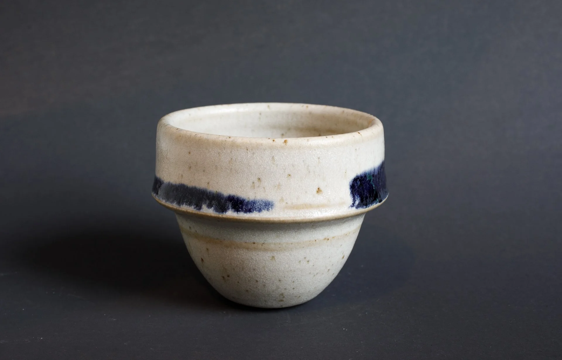 Cobalt Cup, Cone 11 Stoneware, 2025