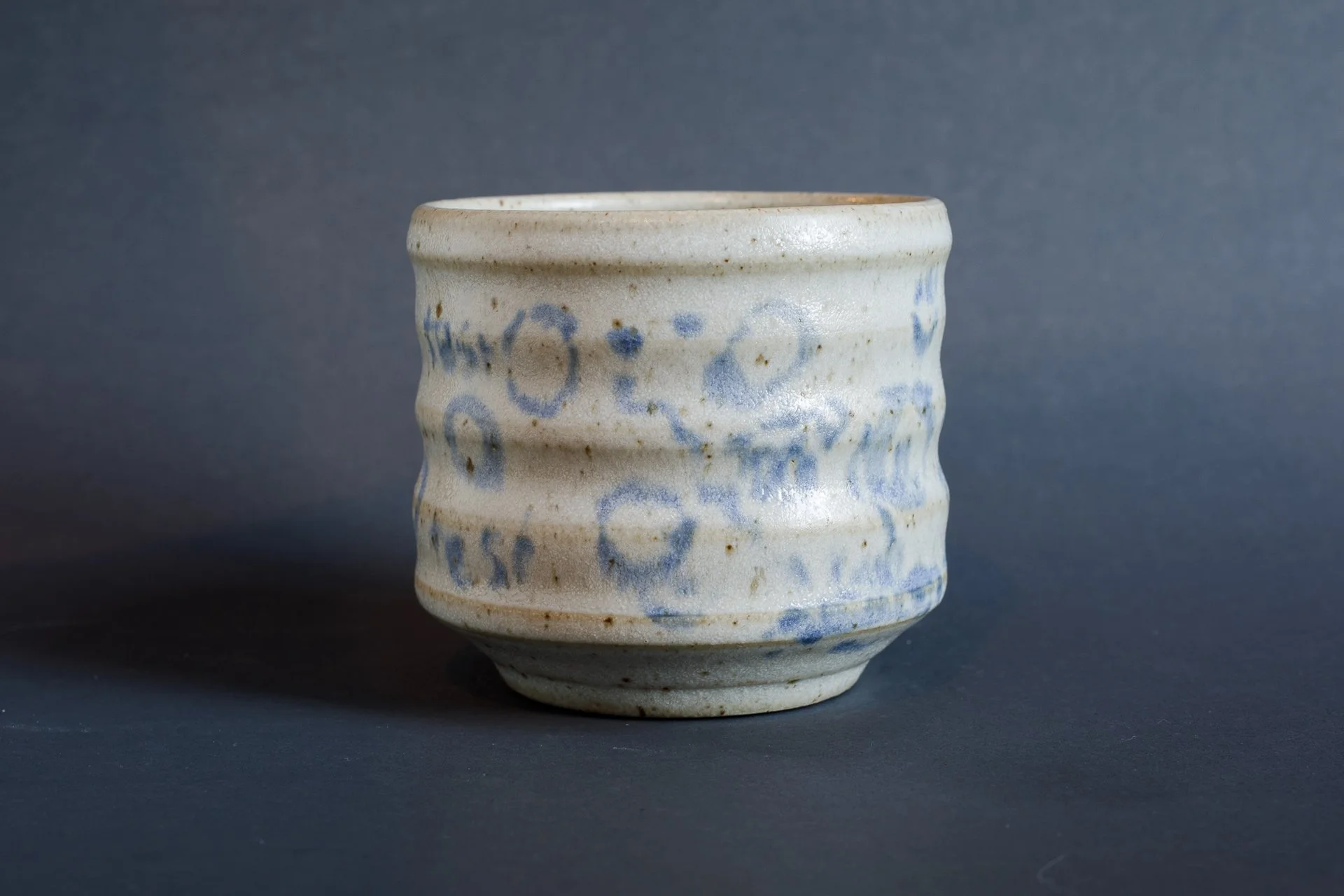 Doodle Teacup, Cone 10 Stoneware , 2026