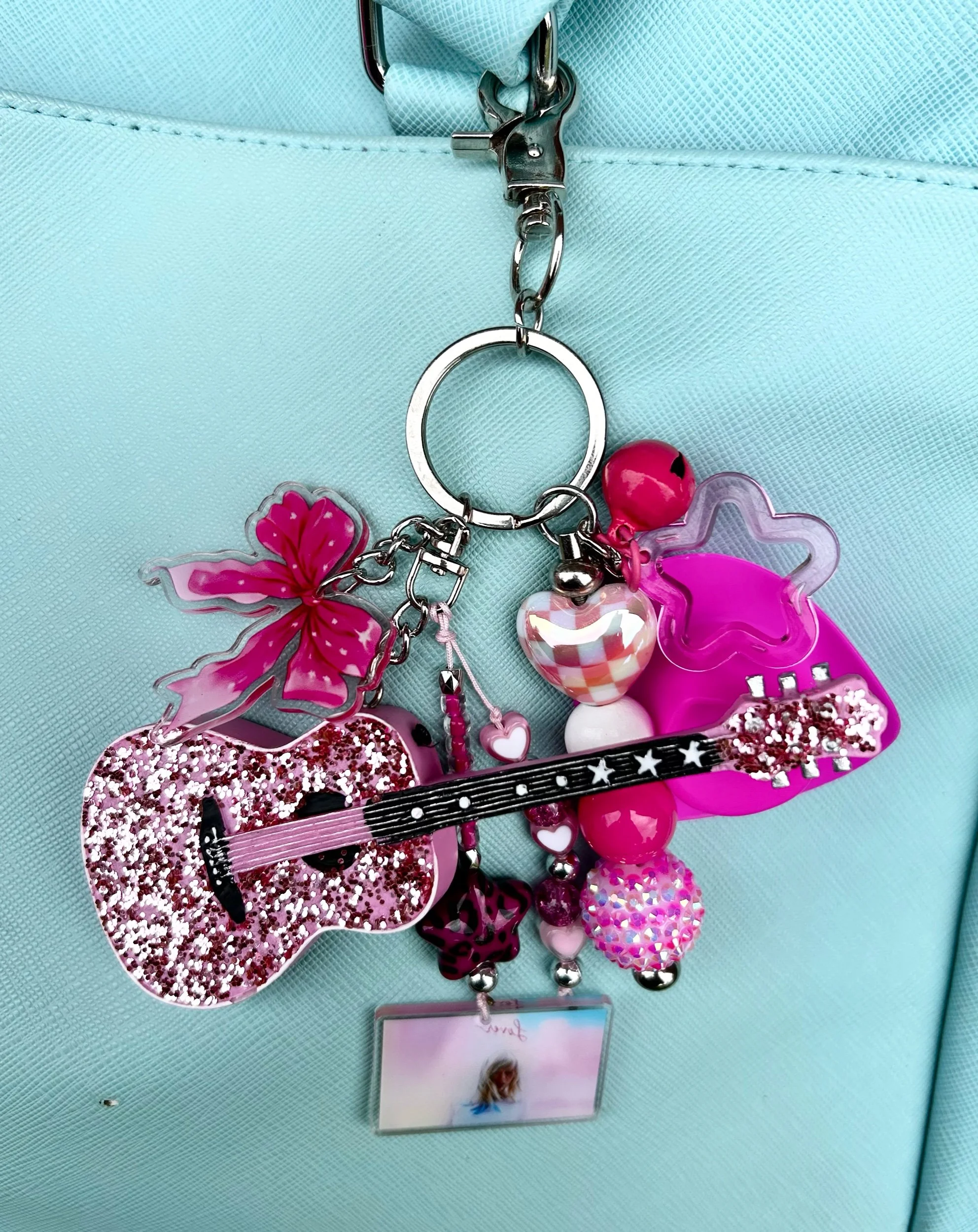 Swiftie Inspired Bag Charm Keychains