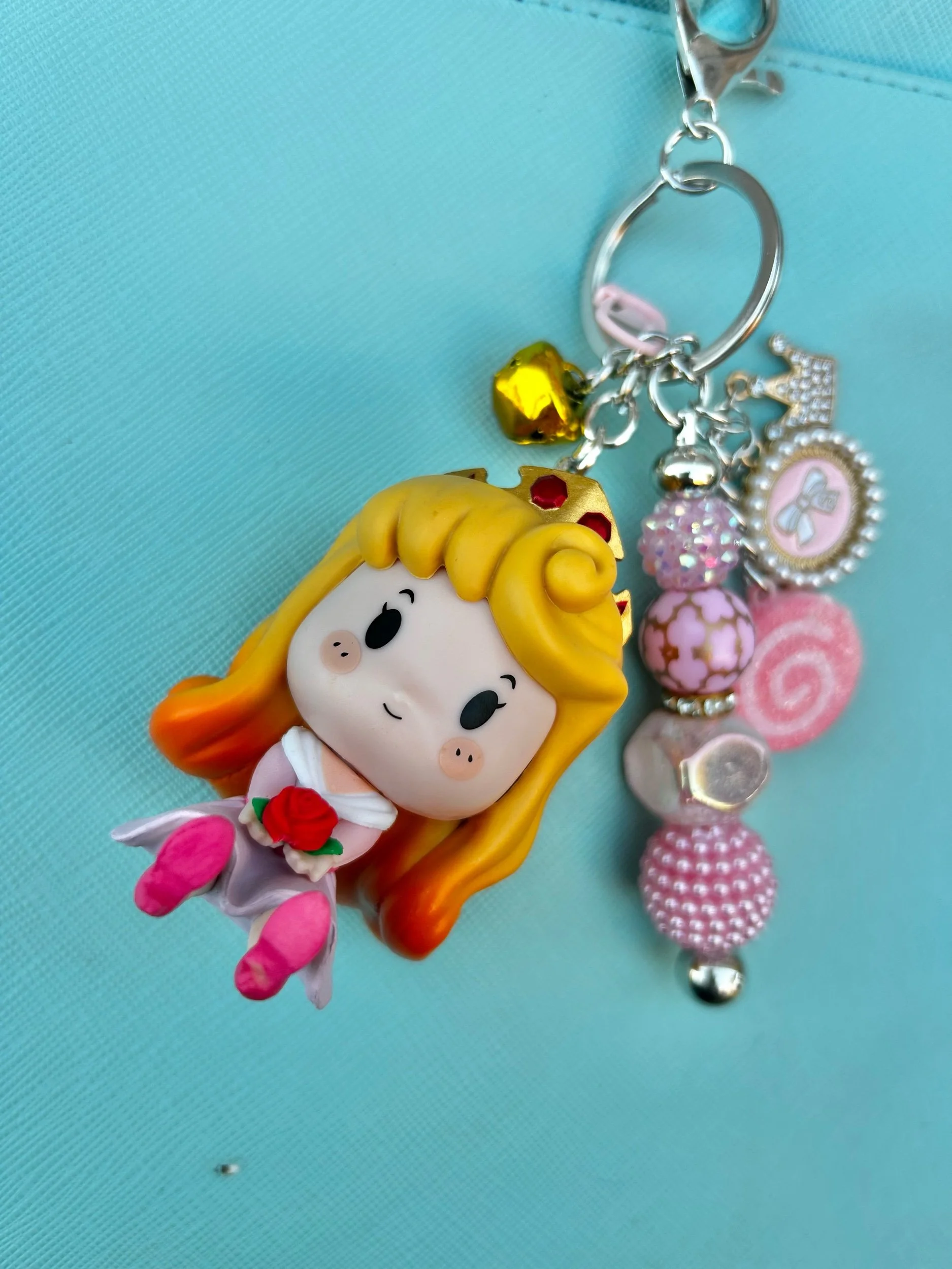 SLEEPING BEAUTY BAG CHARM