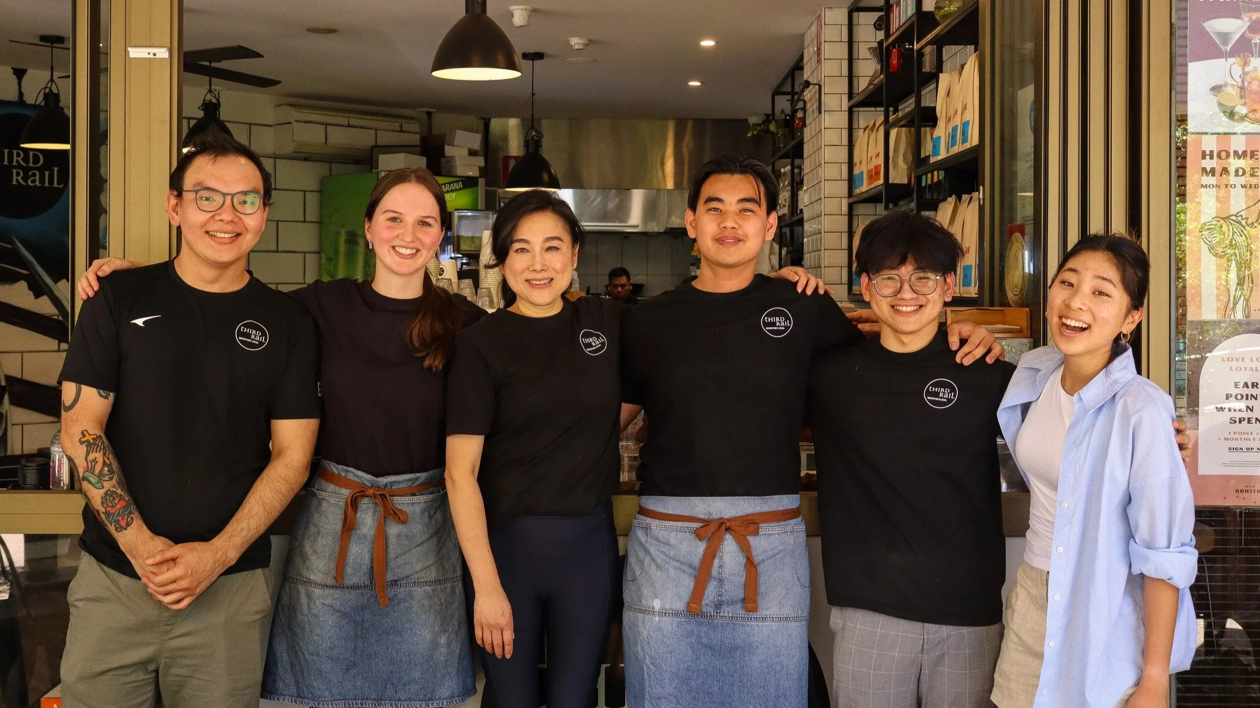 Third Rail Cafe good service and team