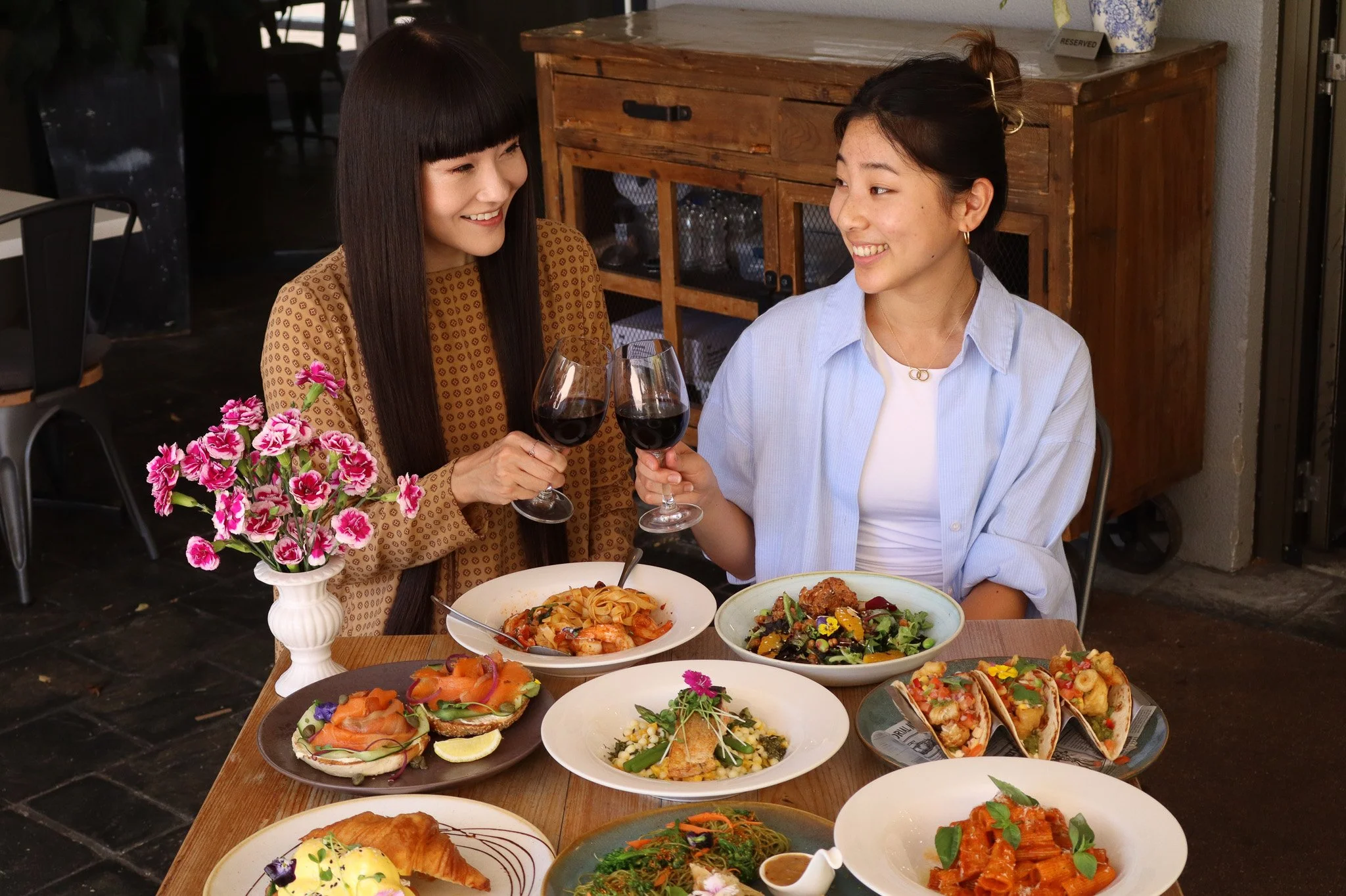 All day menu and great dining experience