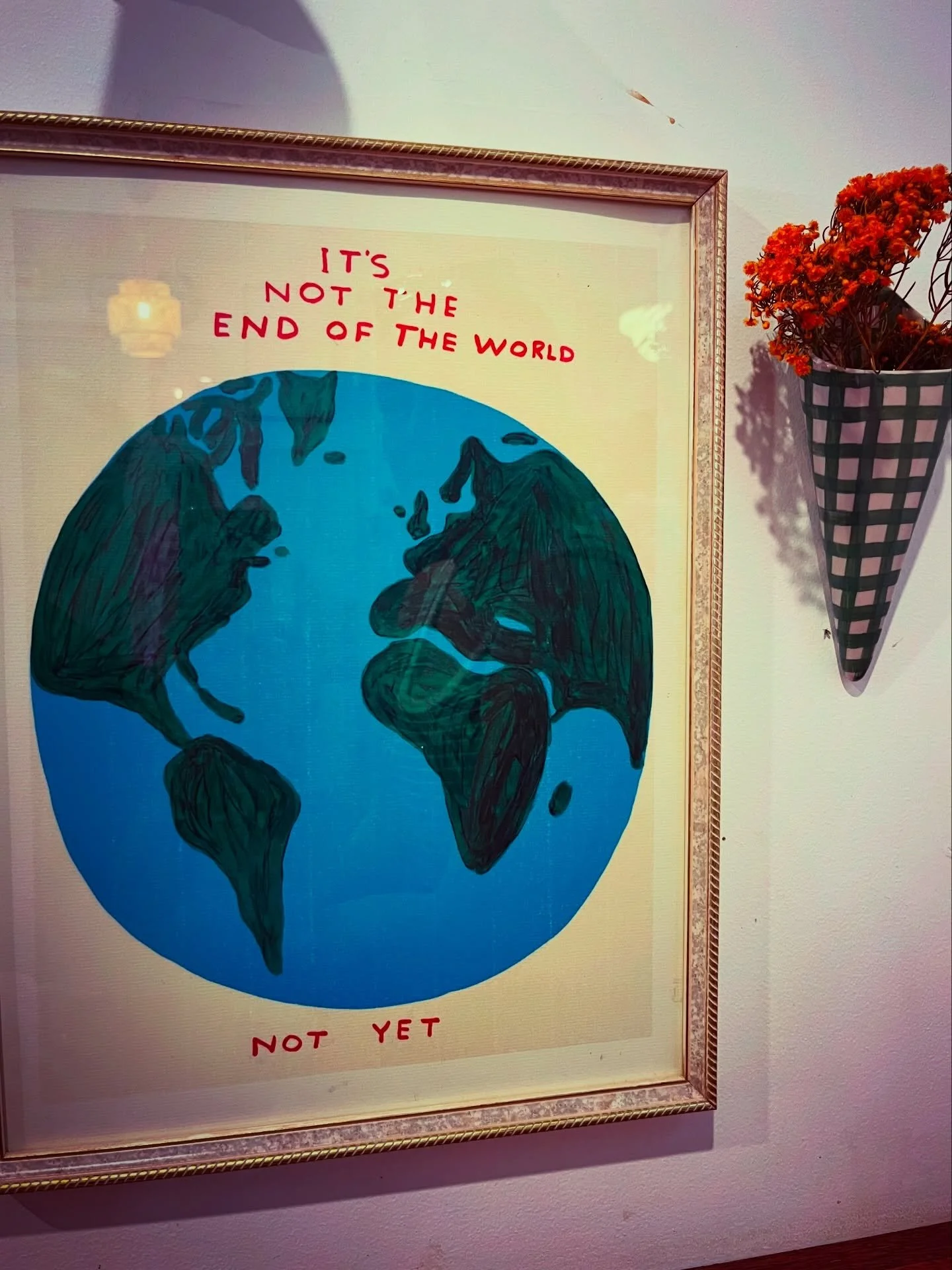 It&rsquo;s not the end of the world. Not yet. 

The global trauma, mental load and secondary trauma right now is heavy friends, you are going to have to be honest with how much you can handle. 

How though 😩? Awareness of keeping your inner world re