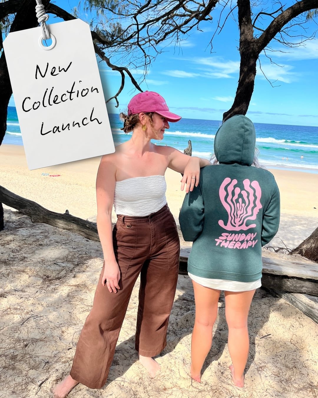 SUNDAY THERAPY 
presents 
WEAR YOUR FEELINGS 

Wearable Art logo @biffybrentano 🫶🏻

For the deep feelers. 
For the salty souls. 
For the stormy minds. 
For the spicy hearts. 

Some feelings don&rsquo;t come out easily in words. 
So we made somethin