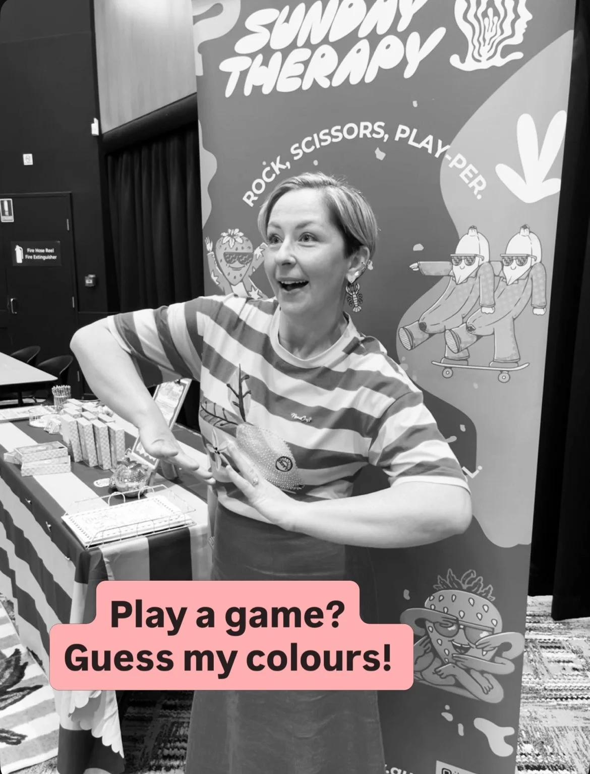 Am I bringing a rainbow of brightness to the Gold Coast Women&rsquo;s Health Expo today? 

@goldcoastwomenshealthnetwork 

#fun #play #therapy