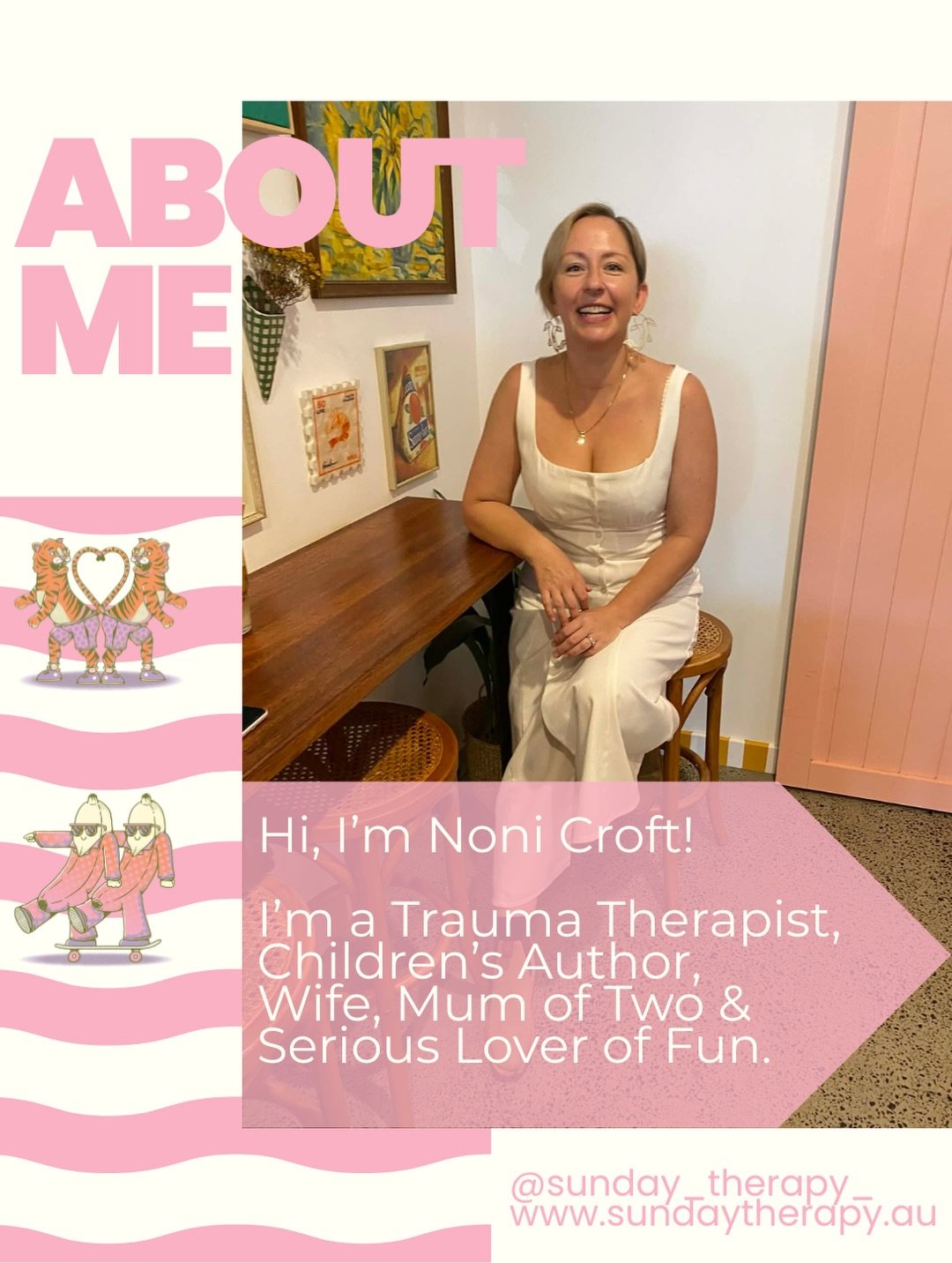 Hi, I&rsquo;m Noni Croft 🌞

I believe children are magic, and life with them goes smoother when we speak their language of play. 

It doesn&rsquo;t hurt to have a supported parenthood too, in fact it has huge positive lifelong ripple effects. 

I&rs