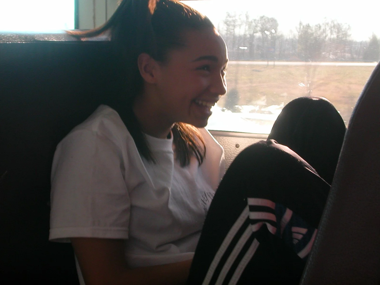 Vanessa on Potomac varisty Soccer Trip.JPG