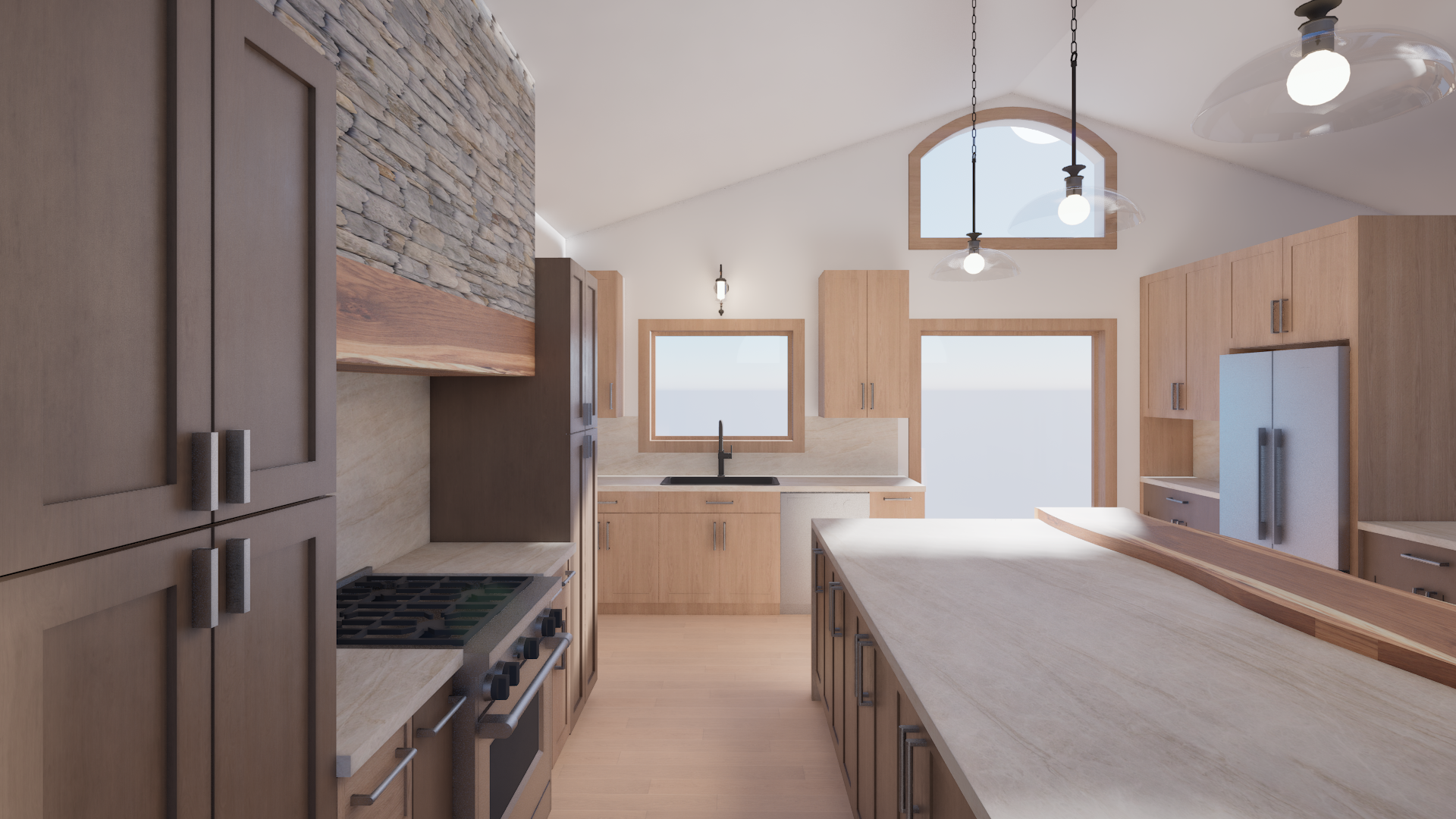 MODERN RUSTIC KITCHEN