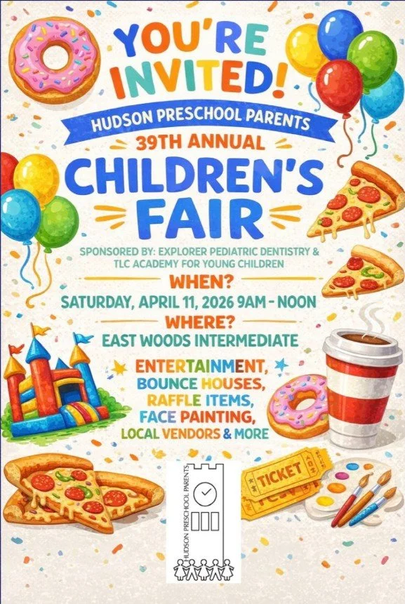 Hudson Preschool Parents 39th Annual Children’s Fair