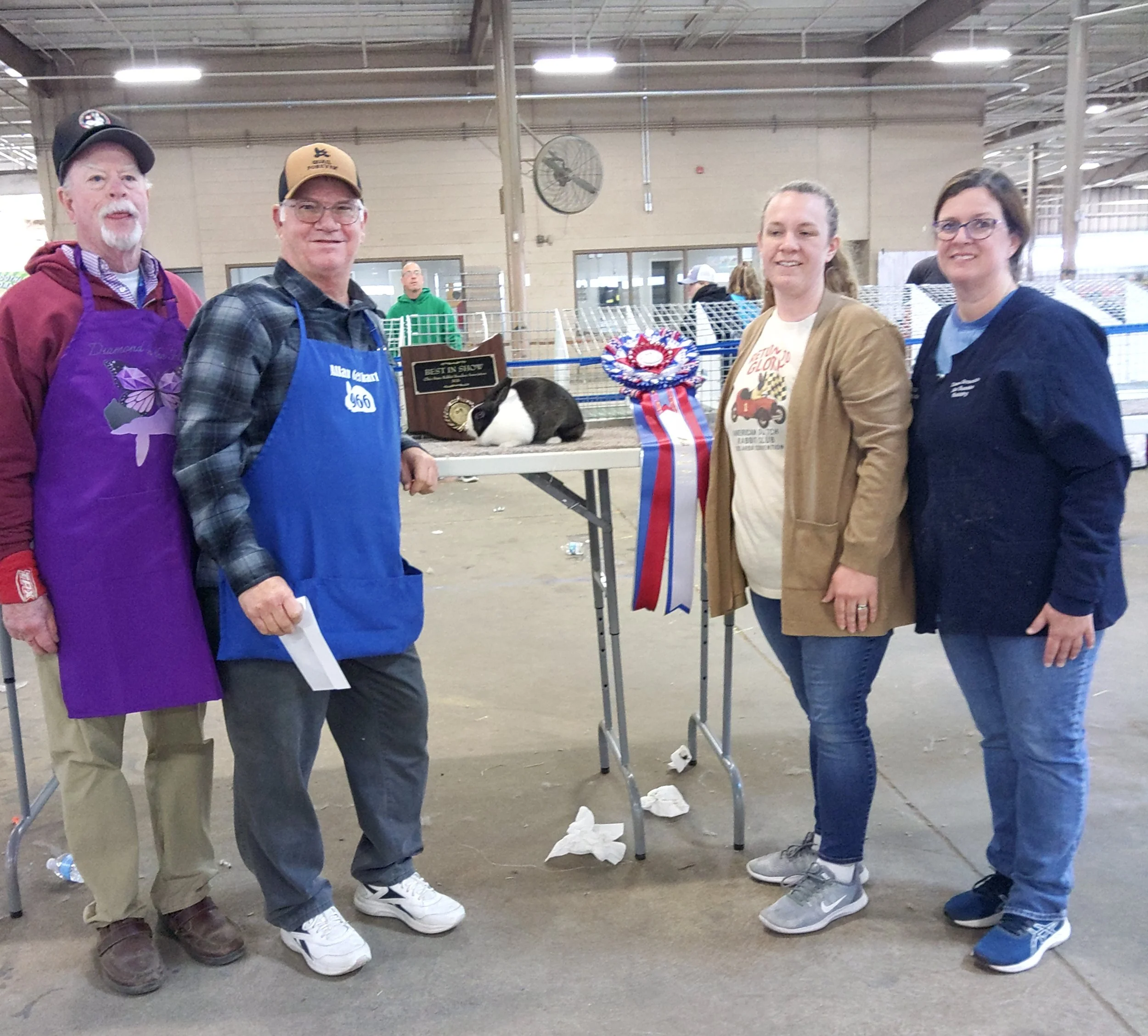 Open Best in Show -  Ohio Mini Convention -  May 3, 2026 - Al Gerhart & Adrienne Fowler - #AS185 Steel Sr Doe