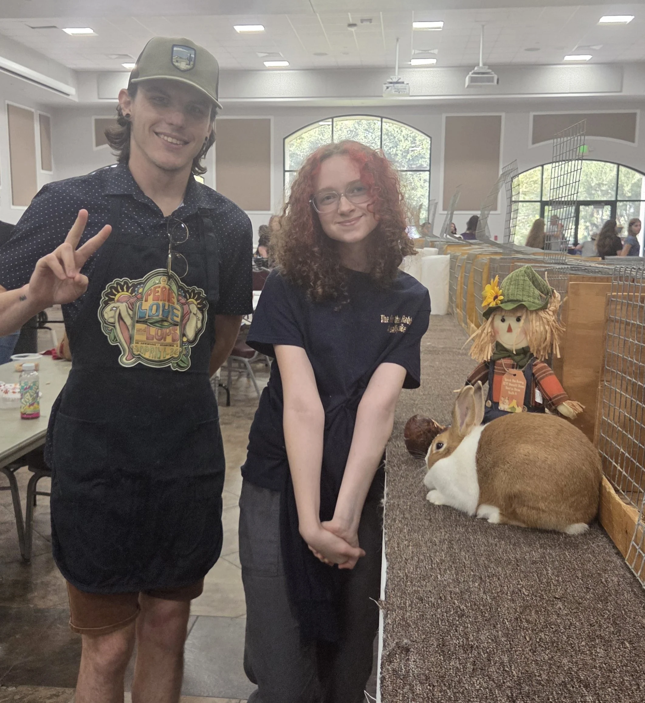 Youth Best in Show - Spook The Bunny - SEYF Benefit Show -10/25/25 - Ocala Florida - Elise Orr -  Golden Yellow, Senior, Doe, #PG24