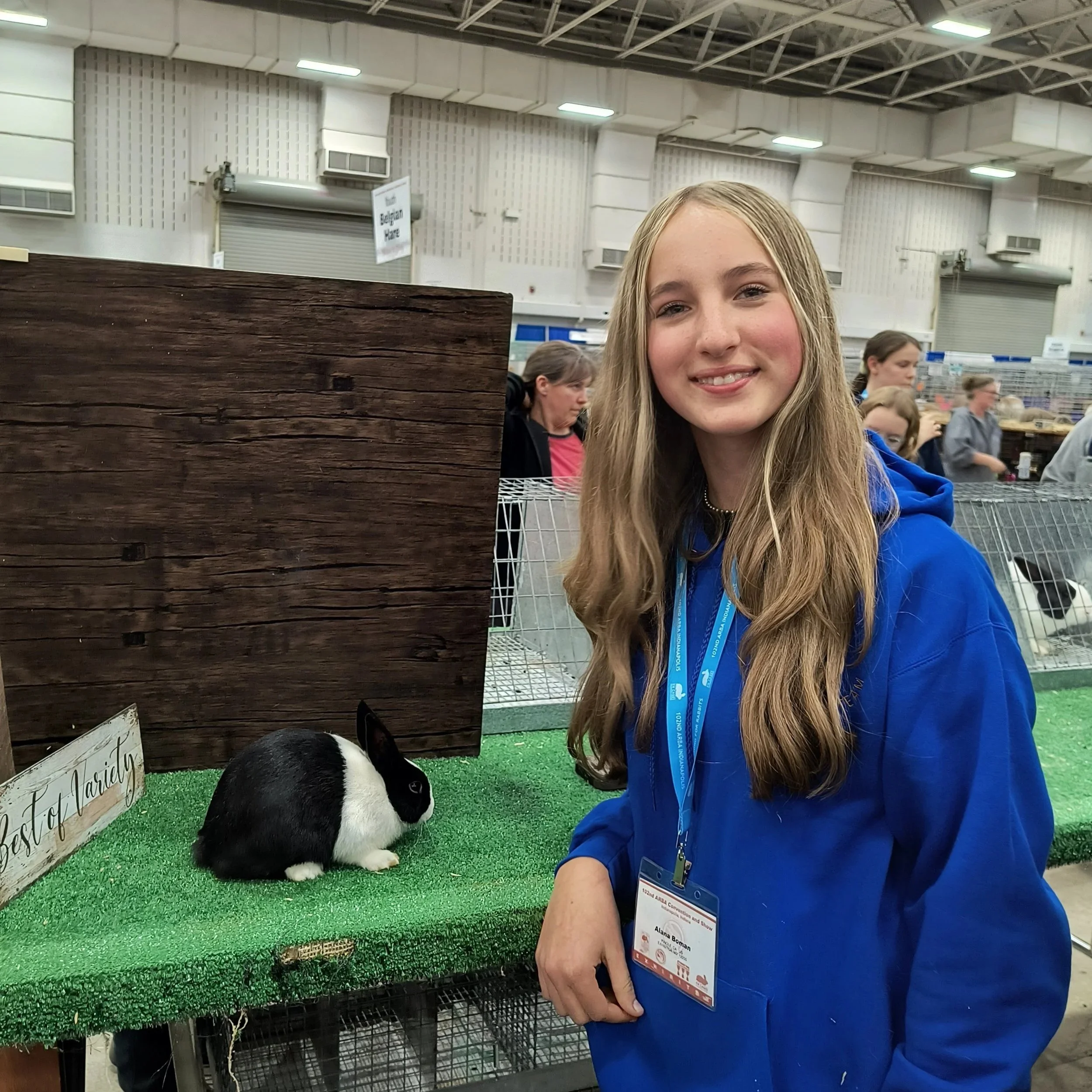 Kai Bowman - Youth Best Opposite Sex of Breed