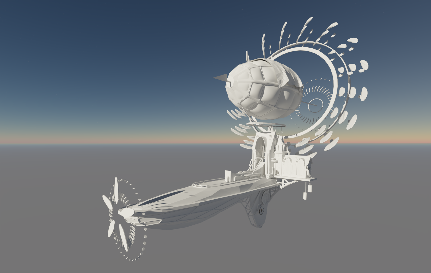Vehicle Design, Sky ship