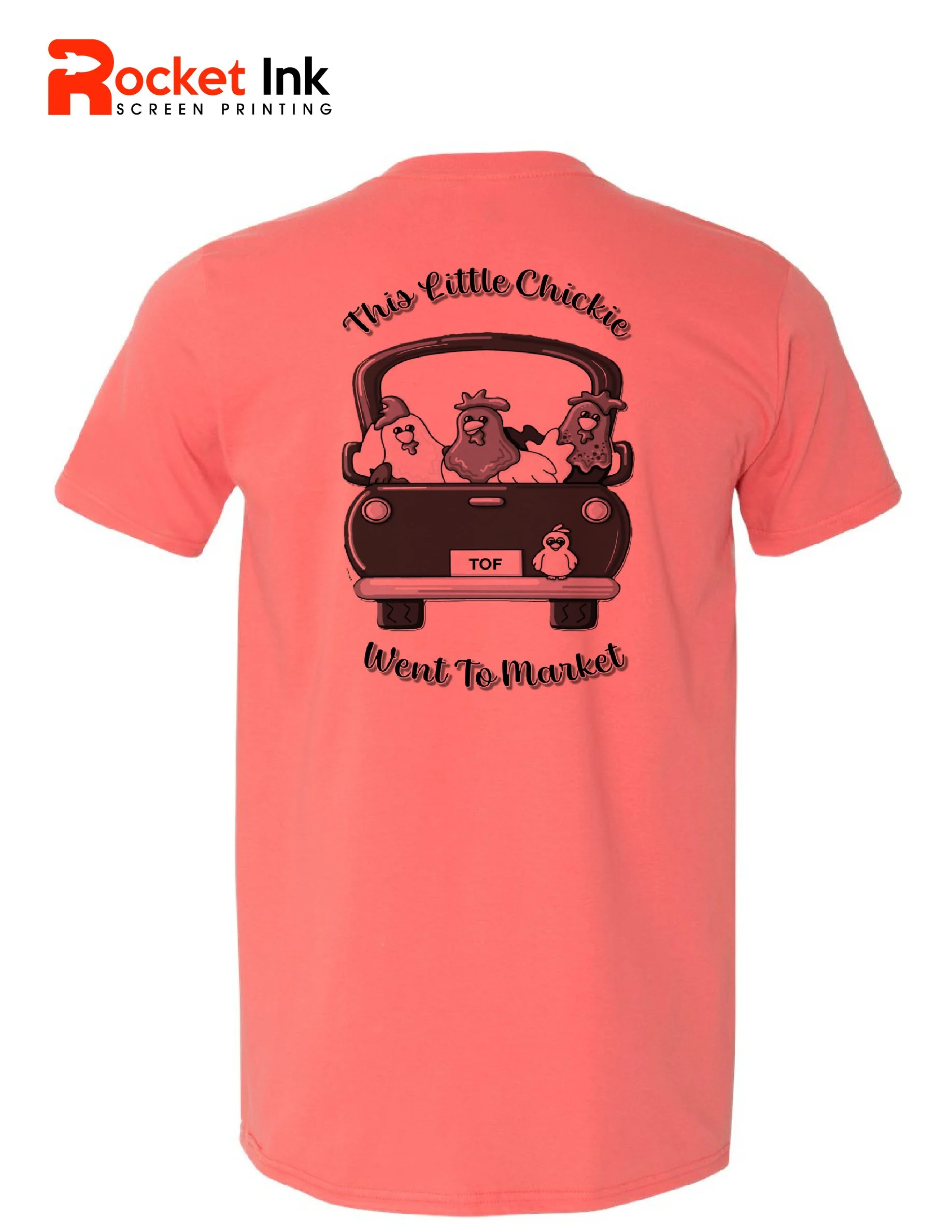 Coral T-shirt