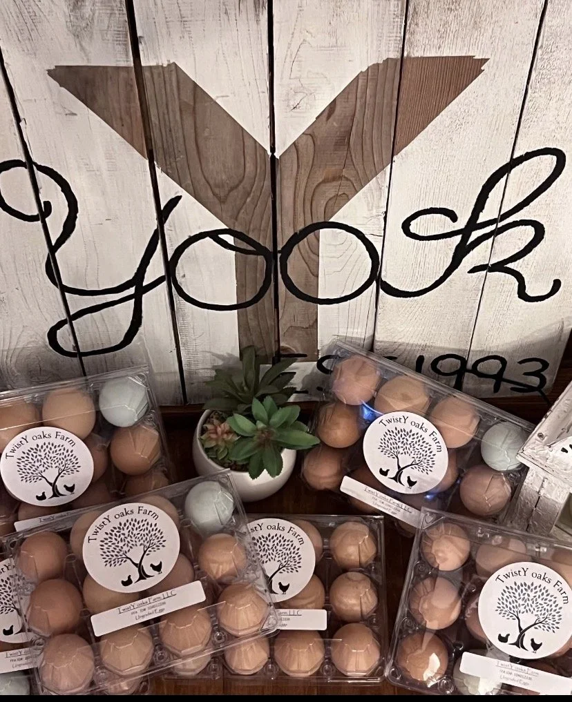 Fresh pasture raised eggs