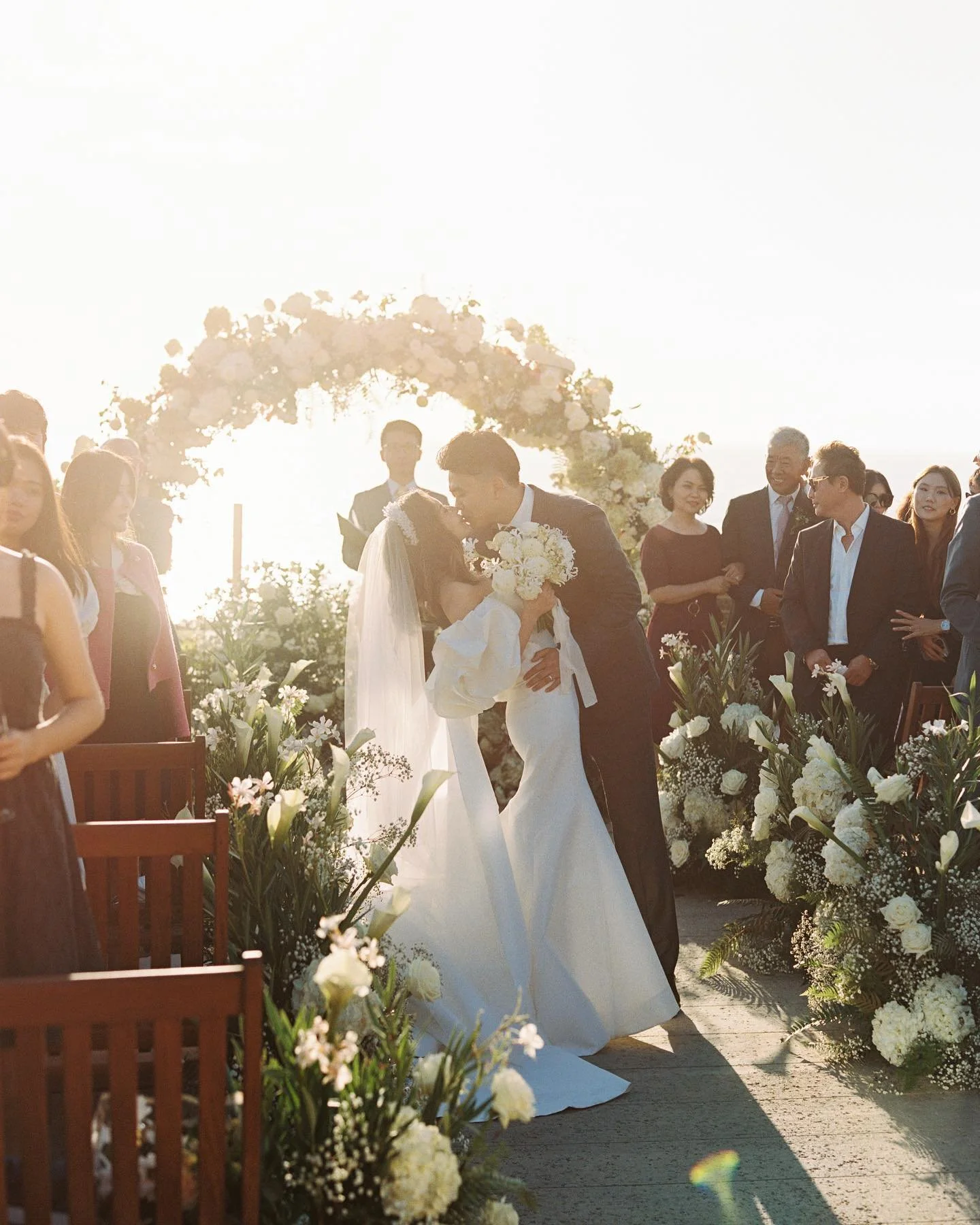 Some people make you laugh a little louder, you smile a little brighter, and your life a little better. It was such a joy to work with our T&amp;J 🧡wishing you a lifetime of love and happiness !! 

Wedding planning&amp;Design @joliefeteevents 
Flora