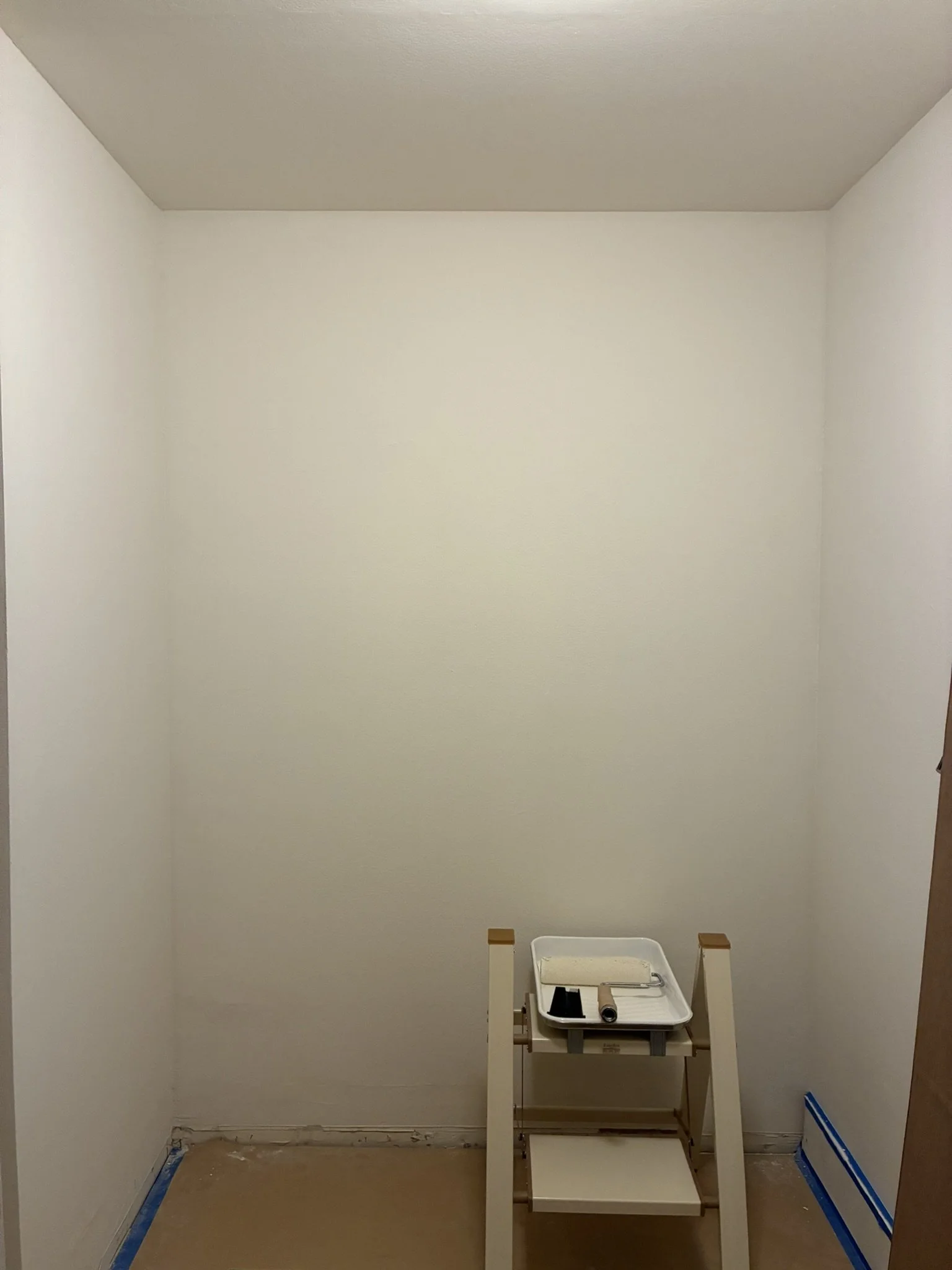 Hallway Closet Update — Fresh paint