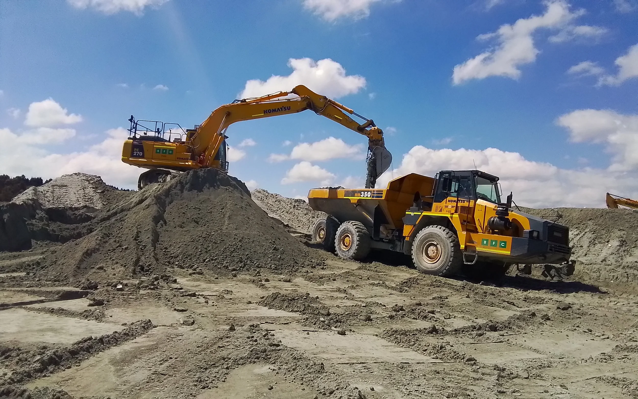 Earth moving equipment