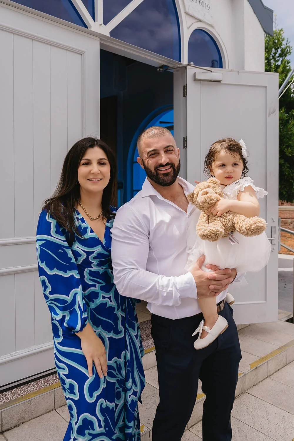 Greek orthodox christening event photography