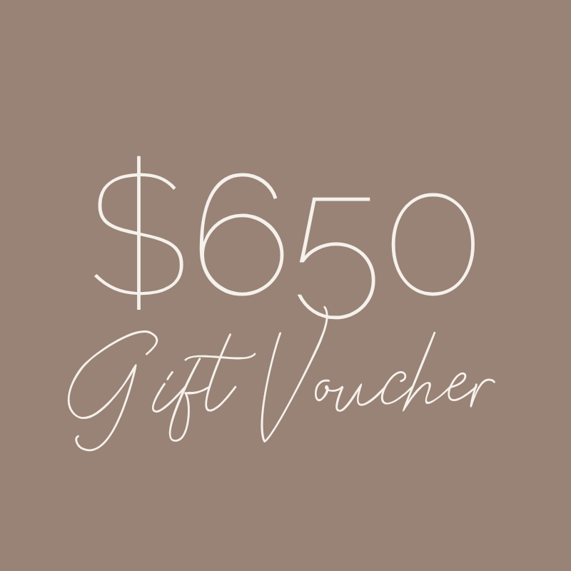 $650 Gift Voucher