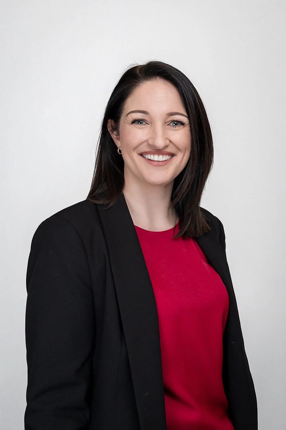 Professional headshot of Hobart business woman at Hobart branding photoshoot