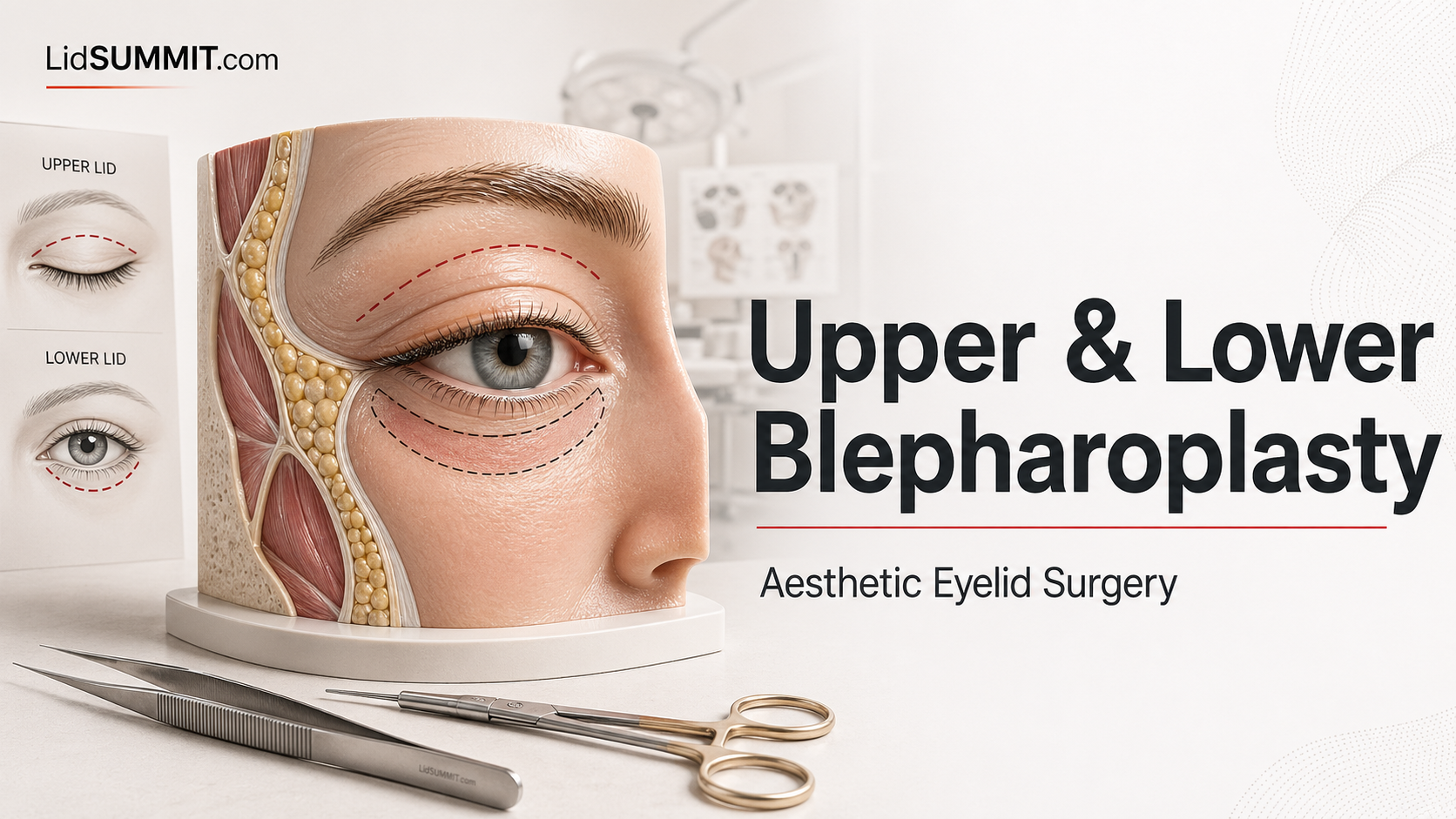 Upper and Lower Blepharoplasty