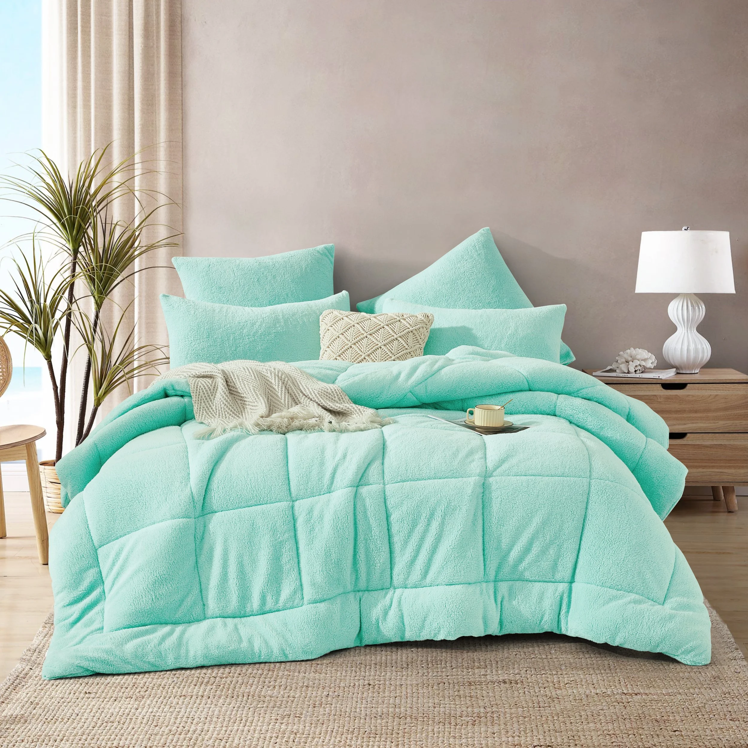Teddy Comforter Set Mint.jpg