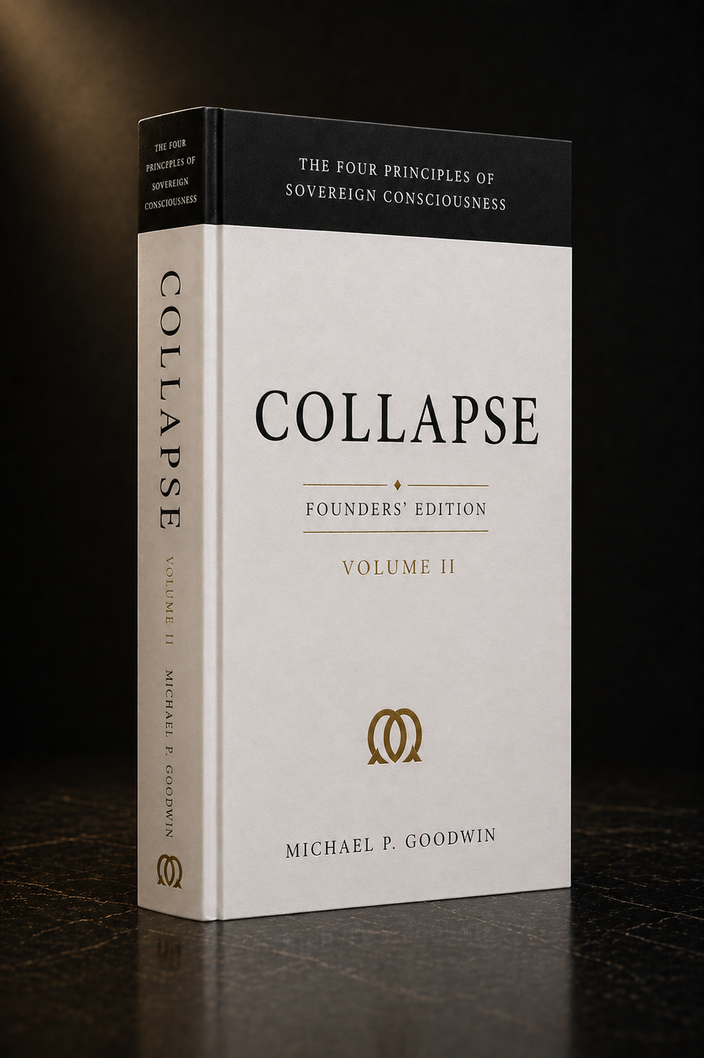 Volume II Collapse book mockup